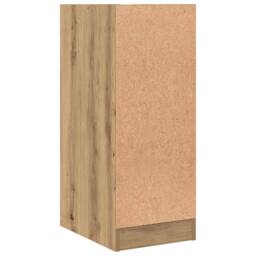 Berkfield Home Elegant Apothecary Cabinet Artisian Oak 30x41x77.5 cm Engineered Wood in Brown - thumbnail 7