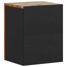 Berkfield Home Bathroom Wall Cabinet 38x33x48 cm Solid Wood Reclaimed - Size: 38 x 33 x 48 cm - thumbnail 6