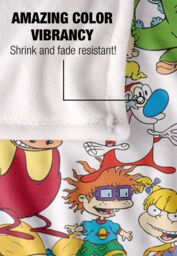 Rugrats Nickelodeon Collage Silky Touch Super Soft Throw Blanket 152 X 127 cm in White - thumbnail 4