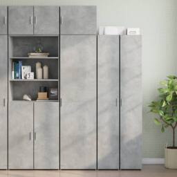 Berkfield Home Wall Cabinet Concrete Grey 50x42.5x40 cm Engineered Wood - thumbnail 1