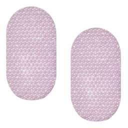 Showerdrape Medina Anti Slip PVC Bath Mat 69cm x 36cm - 2 Set in Pink - Size: 69 cm x 36 cm - thumbnail 5