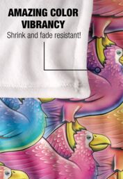 JQ Licensing Royce Mcclure Flocking Birds Pattern Silky Touch Super Soft Throw Blanket 152 X 127 cm in White - thumbnail 4