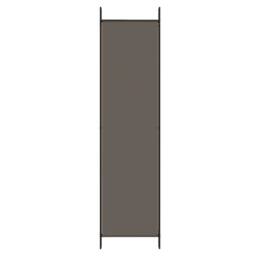 Berkfield Home Durable 3-Panel Room Divider Anthracite 150x220 cm Fabric in Charcoal - thumbnail 6