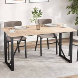 Berkfield Home Table Tops 3 pcs 80x47x1.7 cm Rectangular Solid Wood Pine in Light Tan - thumbnail 2