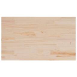 Berkfield Home Table Tops 3 pcs 80x47x1.7 cm Rectangular Solid Wood Pine in Light Tan