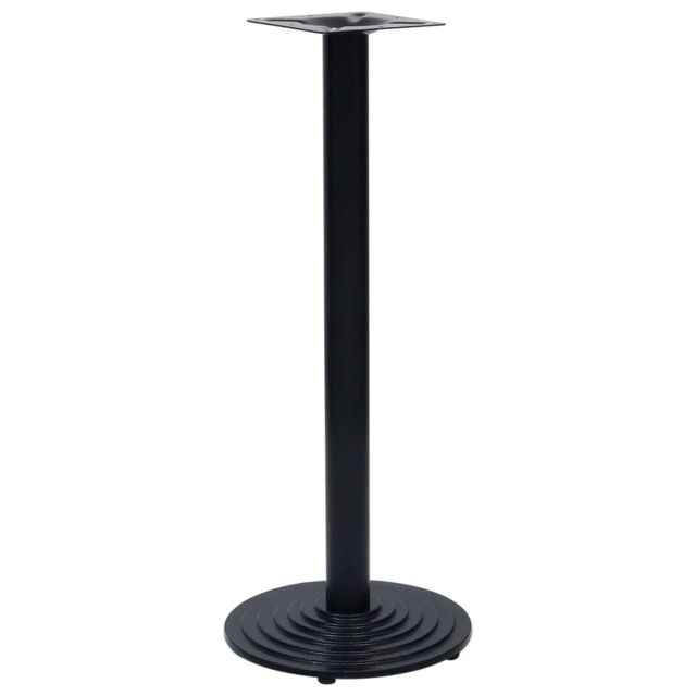 Berkfield Home Bistro Table Leg Black √ò43x107 cm Cast Iron - Size: 43x107 cm - image 1