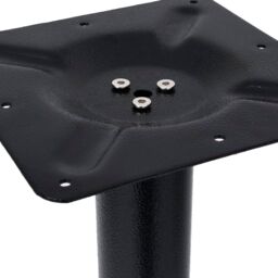 Berkfield Home Bistro Table Leg Black √ò43x107 cm Cast Iron - Size: 43x107 cm - thumbnail 3