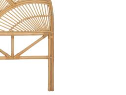 Vente-unique Headboard 140 Cm - Rattan - Natural - EFELA in Light Oak - Size: Double - thumbnail 8