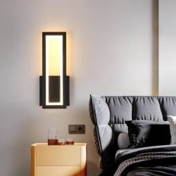 Pheashine Black 32cm LED Wall Light 16W 3000K 2000LM Acrylic Warm White - thumbnail 2