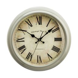 Orsina Grey Plastic Wall Clock, Simple & Modern Design With Clear Numerals & Matte Finish, Lightweight With - thumbnail 1