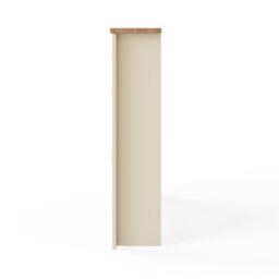 GFW Lancaster 2 Door 1 Drawer Shoe Cabinet in Cream - thumbnail 7