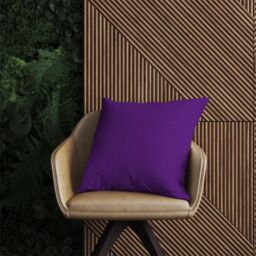 Warren Reed - Designer Purple Jam Outdoor Cushion in Red - Size: 60 cm x 60 cm - thumbnail 2