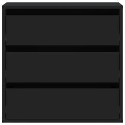 Berkfield Home Corner Chest of Drawers Black 60x41x58 cm Engineered Wood - Size: 60 x 41 x 58 cm - thumbnail 4