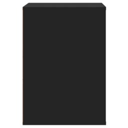 Berkfield Home Corner Chest of Drawers Black 60x41x58 cm Engineered Wood - Size: 60 x 41 x 58 cm - thumbnail 6