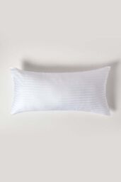 Homescapes Continental Egyptian Cotton Pillowcase 330 TC, 40 x 80 cm in White - thumbnail 1