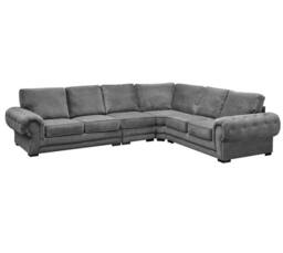 Furniture 786 Chingford Full Back 3c2 Corner Sofa in Grey - thumbnail 3