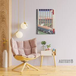 "Artery8 Revelers Return Festival Japanese Canvas Wall Art Print Hiroshige - Size: W18"" x H24""" - thumbnail 3