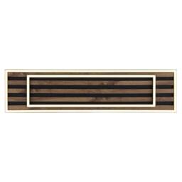 Netlighting Woody 80x20cm Semi Flush Ceiling Light Matt Black LED 3000K - Size: 80x20 cm - thumbnail 3