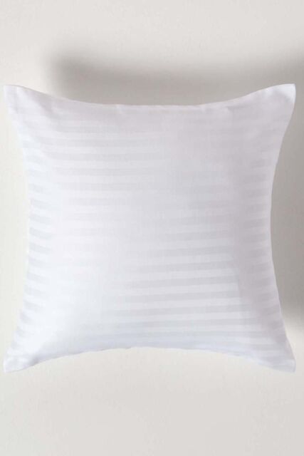 Homescapes Continental Egyptian Cotton Pillowcase 330 TC, 40 x 40 cm in White - image 1