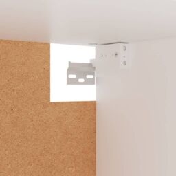 Berkfield Home Wardrobe White 100x32.5x35 cm Engineered Wood - thumbnail 6