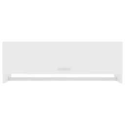 Berkfield Home Wardrobe White 100x32.5x35 cm Engineered Wood - thumbnail 3