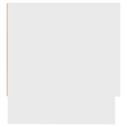 Berkfield Home Wardrobe White 100x32.5x35 cm Engineered Wood - thumbnail 4