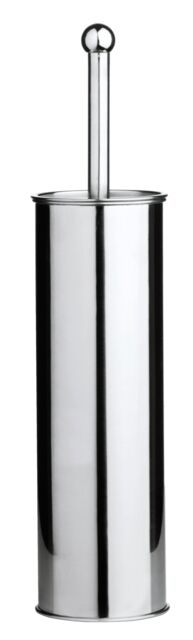 Orsina Indy Stainless Steel Toilet Brush & Holder in Silver - image 1