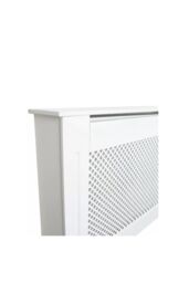 Monstershop Adjustable Radiator Cover MDF White 1400mm - 1920mm - thumbnail 4
