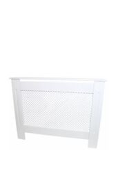 Monstershop Adjustable Radiator Cover MDF White 1400mm - 1920mm - thumbnail 2