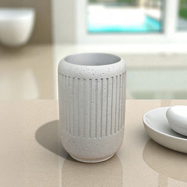 Showerdrape Alexandria Concrete Tumbler in Beige - image 1
