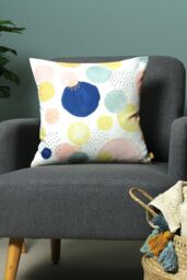 Furn Dottol Geometric Abstract Circles Cushion - Size: 43 cm x 43 cm - thumbnail 3