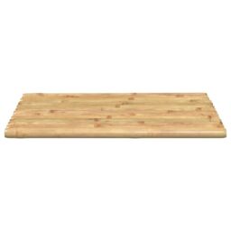 Berkfield Home Bath Mats 2 pcs 50x35 cm Bamboo in Brown - thumbnail 6