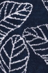 Fusion 'Matteo' 100% Cotton Bath Mat in Navy - thumbnail 3