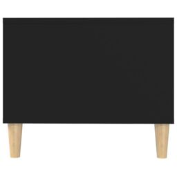 Berkfield Home Coffee Table Black 102x50x40 cm Engineered Wood - Size: 102 x 50 x 40 cm - thumbnail 5