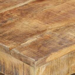 Berkfield Home Coffee Table 45x45x40 cm Solid Wood Mango - Size: 45 x 45 x 40 cm - thumbnail 6