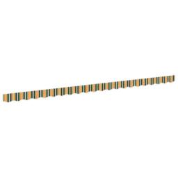 Berkfield Home Awning Valance for 5 m Frame Green & Yellow 4.8 x 0.2 m - thumbnail 2