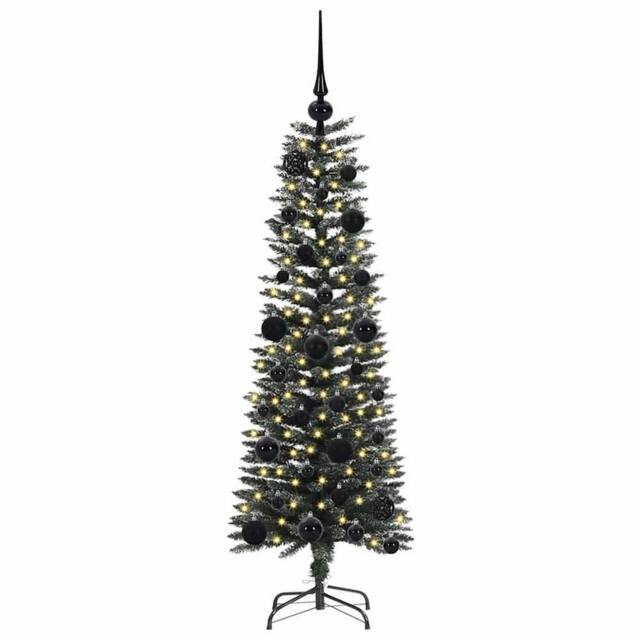 Berkfield Home Elegant Artificial Christmas Tree with Stand Green 40.5 x 40.5 x - image 1