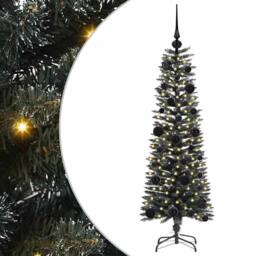 Berkfield Home Elegant Artificial Christmas Tree with Stand Green 40.5 x 40.5 x - thumbnail 3