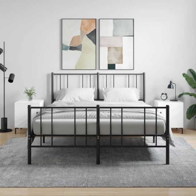 Berkfield Home Bedside Cabinets 2 pcs High Gloss White 40x40x50 cm Engineered Wood - Size: 40 x 40 x 50 cm - image 1