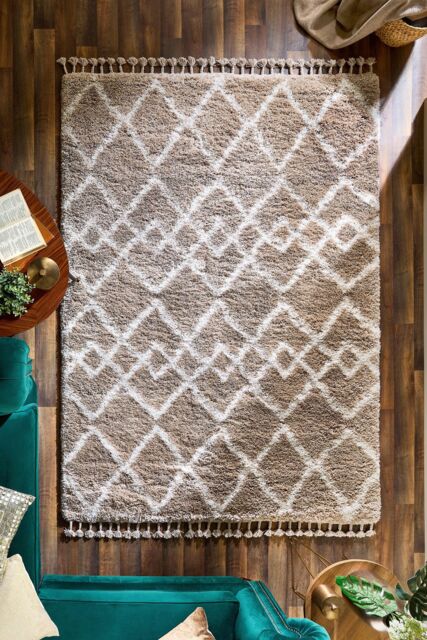 Origin Morocco Beige/Ivory in Light Sand - Size: 120 cm x 170 cm - image 1