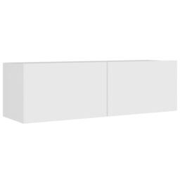 Berkfield Home 8 Piece TV Cabinet Set White Engineered Wood - thumbnail 5