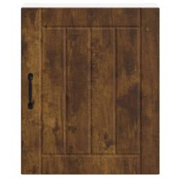 Berkfield Home Kitchen Wall Cabinet Lucca Smoked Oak Engineered Wood in Brown - thumbnail 5
