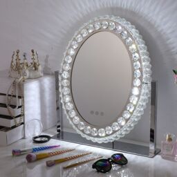 3 Color Lighting Modes Vanity Mirror in Natural