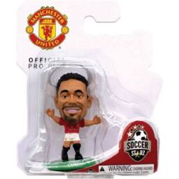 Manchester United FC Matheus Cunha SoccerStarz Football Figurine in Red - thumbnail 2
