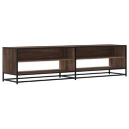 Berkfield Home TV Cabinet Brown Oak 180.5x40x46 cm Engineered Wood - thumbnail 3