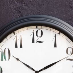 Primrose Large Black Outdoor garden Wall Clock 57cm Perfect Time Radio Controlled - thumbnail 9