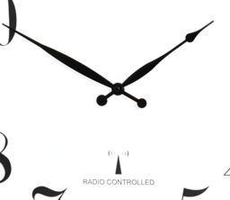 Primrose Large Black Outdoor garden Wall Clock 57cm Perfect Time Radio Controlled - thumbnail 5