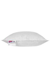 Homescapes Duck Feather & Down Cushion Pad Inner Insert Filler in White - Size: 65 cm x 65 cm - thumbnail 2