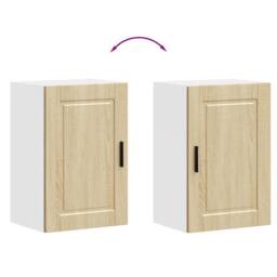 Berkfield Home Kitchen Wall Cabinet¬†Porto Sonoma Oak Engineered Wood in Light Tan - thumbnail 9
