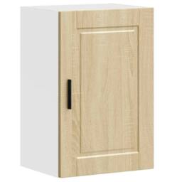 Berkfield Home Kitchen Wall Cabinet¬†Porto Sonoma Oak Engineered Wood in Light Tan - thumbnail 3